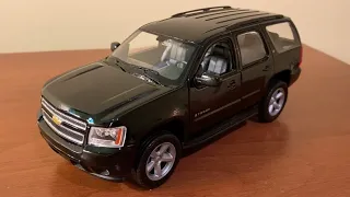 Welly 2008 Chevrolet Tahoe Unboxing and Review (Scale 1/24)