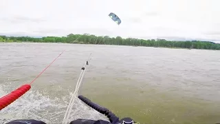 Casually Kiteboarding Up A River And Then… | POV