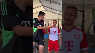 Kim Min-Jae Meeting His New Bayern Teammates 🔴 #shorts #bayern #bundesliga #football #fußball