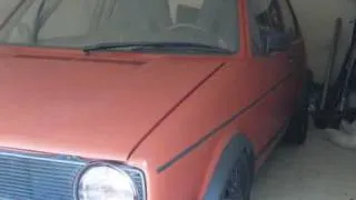 vw mk1 golf GTI (RAT style) g60 in the mix