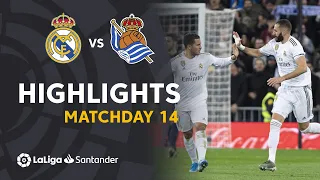 Highlights Real Madrid vs Real Sociedad (3-1)