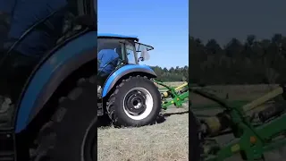 Enjoy the satisfaction of watching a McHale rake in action! #mchale #tractors #brimtractor