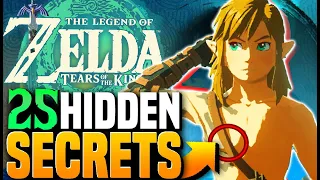 25 Hidden SECRETS/ EASTER EGGS In Zelda Tears Of the Kingdom