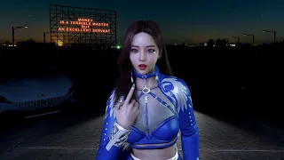 3D VR180 Vam MMD ((G)I-DLE) - Queencard