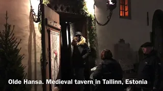 Olde Hansa. Tallinn, Estonia