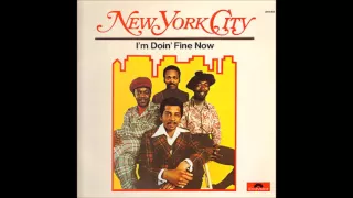 I'm Doin' Fine Now  NEW YORK CITY