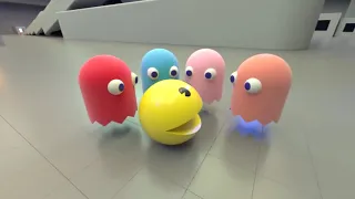 Among Us   If Pac Man was the Impostor   3D Animation RTX ON [REVERSE]