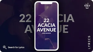 Iron Maiden - 22 Acacia Avenue (Lyrics for Mobile)