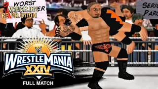 FULL MATCH - Batista vs. Umaga: WrestleMania XXIV | Wrestling Revolution