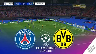 LIVE •  PSG vs BORUSSIA DORTMUND SEMI FINAL | Champions League 23/24 • Simulation & Prediction