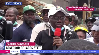 Lagos Island Market Shut Down by Governor Sanwo-Olu Following Idumota Market Inferno