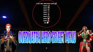 Overwatch 2 Hero Select Menu! (Workshop)