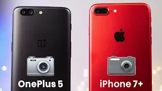 OnePlus 5 vs iPhone 7 Plus Camera Test