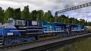 Trainz и Сергей Курий   16 тонн клип