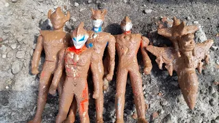 Membersihkan Ultraman Zero dan Utraman Dyna Berlumpur, Ultraman Geed, Ultramen Ginga
