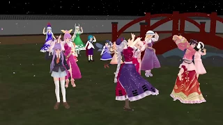 【東方MMD】東方キャラ100人で千本桜