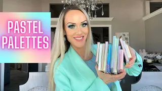 RANKING MY 12 PASTEL EYESHADOW PALETTES (INCLUDING THE NEW GLAMINATRIX COSMETICS PRETTY IN PASTELS)
