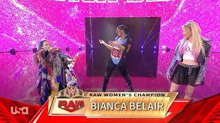 Alexa Bliss & Asuka & Bianca Belair Entrance - RAW: August 8, 2022