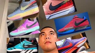 All Nike Ja 1 Colorways So Far!