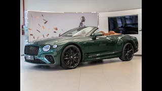 Bentley Continental GTC Speed W12.  Verdant Green.