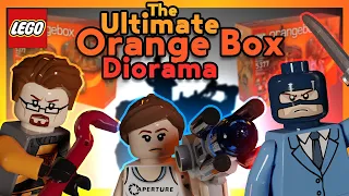 I Made a Giant LEGO Orange Box Diorama because LEGO won't... (Half Life 2, Portal, TF2)