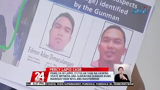 Sumukong gunman sa pagpatay kay Percy Lapid, pumayag na pabuksan ang kaniyang bank... | 24 Oras