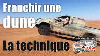 Franchir une dune en 4x4 : La technique.