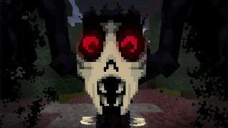 Escaping Mothman In Minecraft