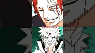 Shanks vs random Naruto character PT.2 #edit #shorts #onepiece #naruto