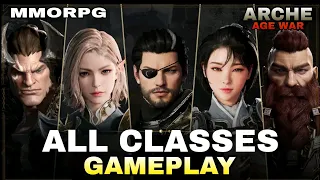 Arche Age War All Classes Gameplay Preview Best Upcoming MMORPG For Android/ios /pc