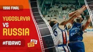 Yugoslavia vs Russia - Final - HIGHLIGHTS - FIBA Basketball World Cup 1998