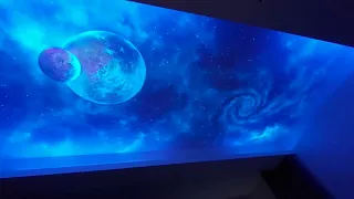 Потолок "Звездное небо" белый с 3D эффектом