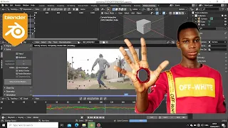 Blender tutorial vfx other side of Camera Tracking in Blender 2.92