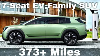 New Skoda Vision 7S | 3-row Electric 7-seat Family SUV Concept