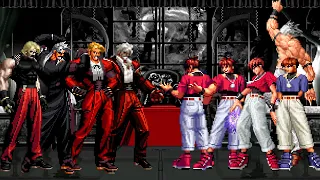 [KOF Mugen] Rugal Team vs Chris Team