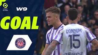 Goal Thijs-Jacco-Jan DALLINGA (53' - TFC) TOULOUSE FC - STADE DE REIMS (1-1) 23/24