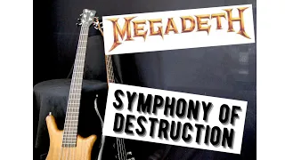 Megadeth - Symphony of destruction (Bass Cover with Tabs)