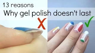 How to make your gel polish manicure last longer | No more peeling or chipping