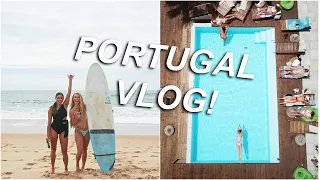 Portugal Surf Camp Tour & First Surf Lesson!