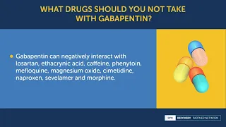 What drugs should you not take with gabapentin?
