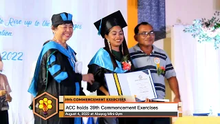 ACC 39th Commencement Exercises