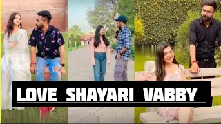 vabby romantic shayari vabby vabby mohabbat wala shayari #shorts #vabby #trending