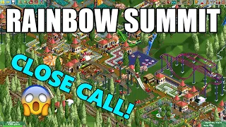 ALMOST FAILED - Rainbow Summit Playthrough - RollerCoaster Tycoon 2