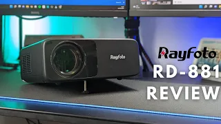 Rayfoto RD-881 Projector - Unboxing & Review