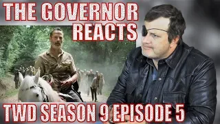 The Walking Dead 9x05 Reaction - "What Comes After" - The Governor Reacts