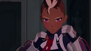 Dark Skin Anime-Influenced Girl Harriet Bree