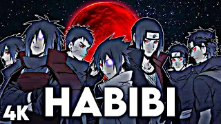 Uchiha Clan 4K Edit | Habibi [Edit/AMV] Quick!