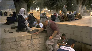 Palestine : Maghreb Adhan Live From AQSA Mosque ||مباشر آذان المغرب فی المسجد الاقصی المبارک