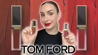 TOM FORD LIQUID LIP LUXE MATTE🤯WORTH IT?? SWATCHES & REVIEW | DEVOTED, SECRET RENDEZVOUS, TEMPTRESS