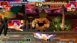 KOF97 Athena vs Shermie bug Full Setup